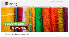 Desktop Screenshot of famag.pl